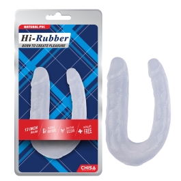 13 Inch Double Dildo Clear Klipon