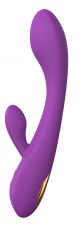 Boom Silicone G-Spot + Clit. Vibrator purple