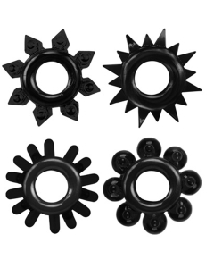Cock Rings Set (Black)