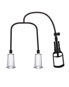 Manual Female Pump Set Clear/Black