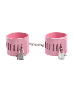 Lockable Hand Cuffs Pink