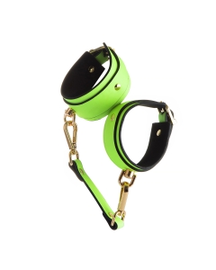 Glow Hand Cuffs Green