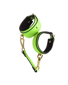 Glow Ankle Cuffs Green