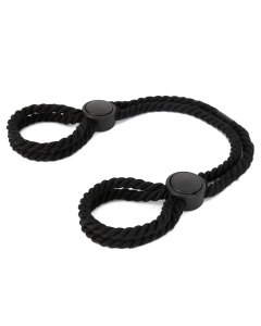 Rope Hand Cuff Black