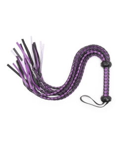 Braid Flogger 73cm Purple/Black