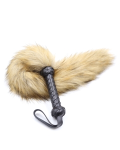 Fox Tail Whip 62cm Brown