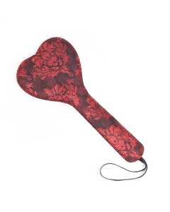 Heart Paddle 28cm Red/Black