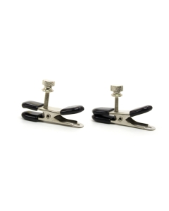 Nipple Clamps Silver/Black