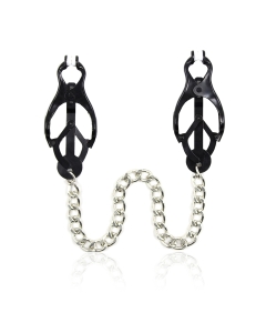 Nipple Clamps Silver/Black