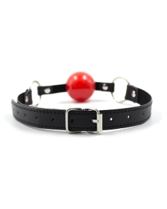Ball Gag Black/Red
