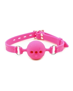Silicone Ball Gag Pink