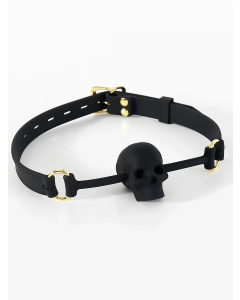 Skull Gag Black