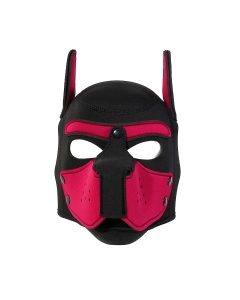 Dog Hood Black/Rose
