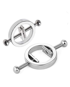 Nipple Clamps (2pcs) Silver