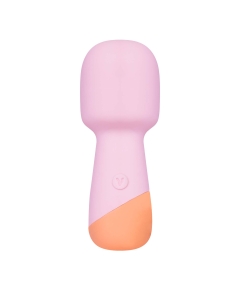 Vush - Peachy - Mini Wand Vibrator Pink