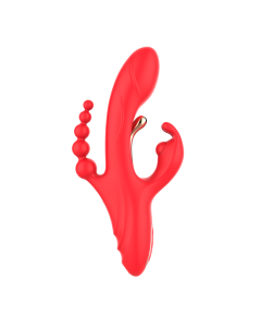 Tapping Rabbit  and Stimulator Vibrator Red