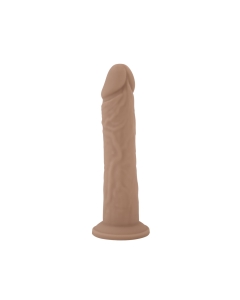 Realistic Dildo Liquid Silicone 2 8.0" Flesh