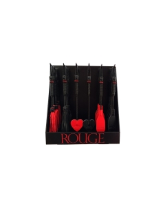 Display Mini Crops & Floggers Black/Red  (36pcs)
