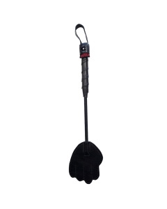 Mini Leather Hand Crop 26cm Black
