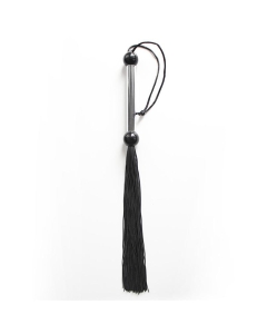 Silicone flogger 37cm black