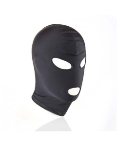 Hood Open Eyes and Mouth black