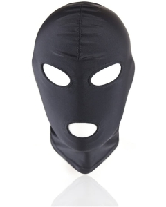 Hood Open Eyes and Mouth black