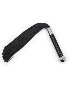 Silicone flogger 40cm black