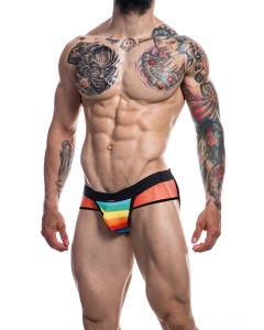 Mixed Jockstrap - L - Rainbow