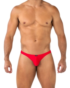 Scarlet Capri Brief - XL - Red