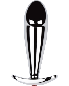 Dildo Buttplug with Anchor Silver