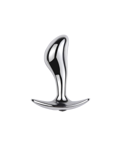 Thumb shape Buttplug Small Silver