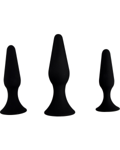 Hands Free Anal Plug Black