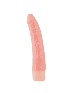 Natural Vibrating Dildo 8.3" flesh