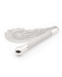 Whip diamonds 44cm silver