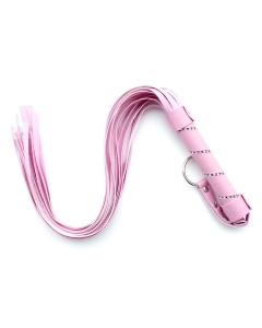 Jeweled flogger 64cm Pink
