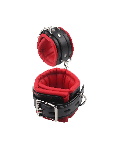 Soft Hand Cuffs Black/Red