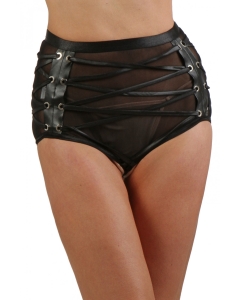 Open Shorty with lacing