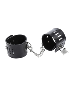 Hasp-Style Wrist Restraints Black