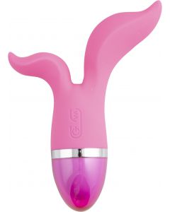 Swan Dual motor vibrator (pink)