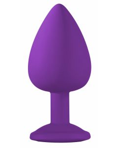 Anal Plug Cutie Purple Large clear