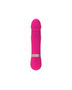 Dildo Vibe Silicone Vibrator 4.6" Pink