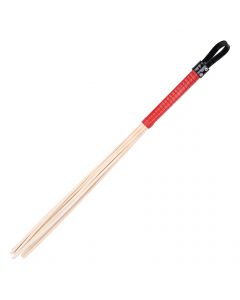 Rattan canes (8pcs) 60cm red handle