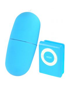 Music Player Remote Egg Blue