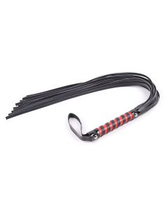 Striped Flogger Black/Red