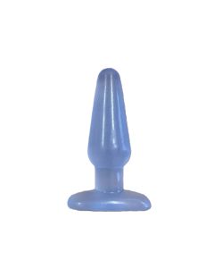 PVC Anal Plug 4.8" Blue