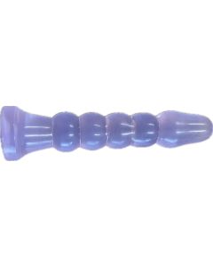 PVC Anal Plug 5.5" purple