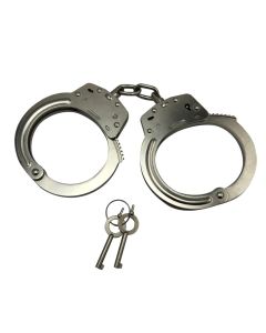 Heavy Steel Handcuffs with Chain