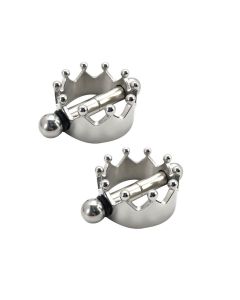 Steel Magnetic Crown Nipple Clamps (2pcs)