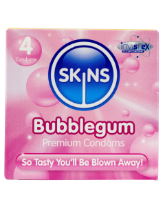 Skins Condoms Bubblegum 4 Pack