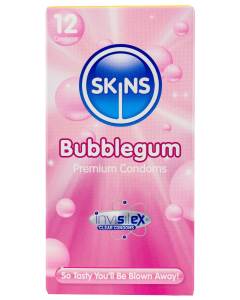 Skins Condoms Bubblegum 12 Pack